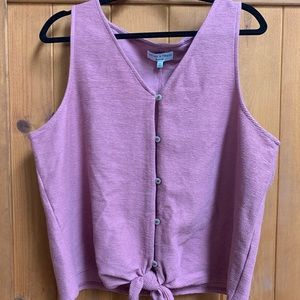 Madewell sleeveless shirt